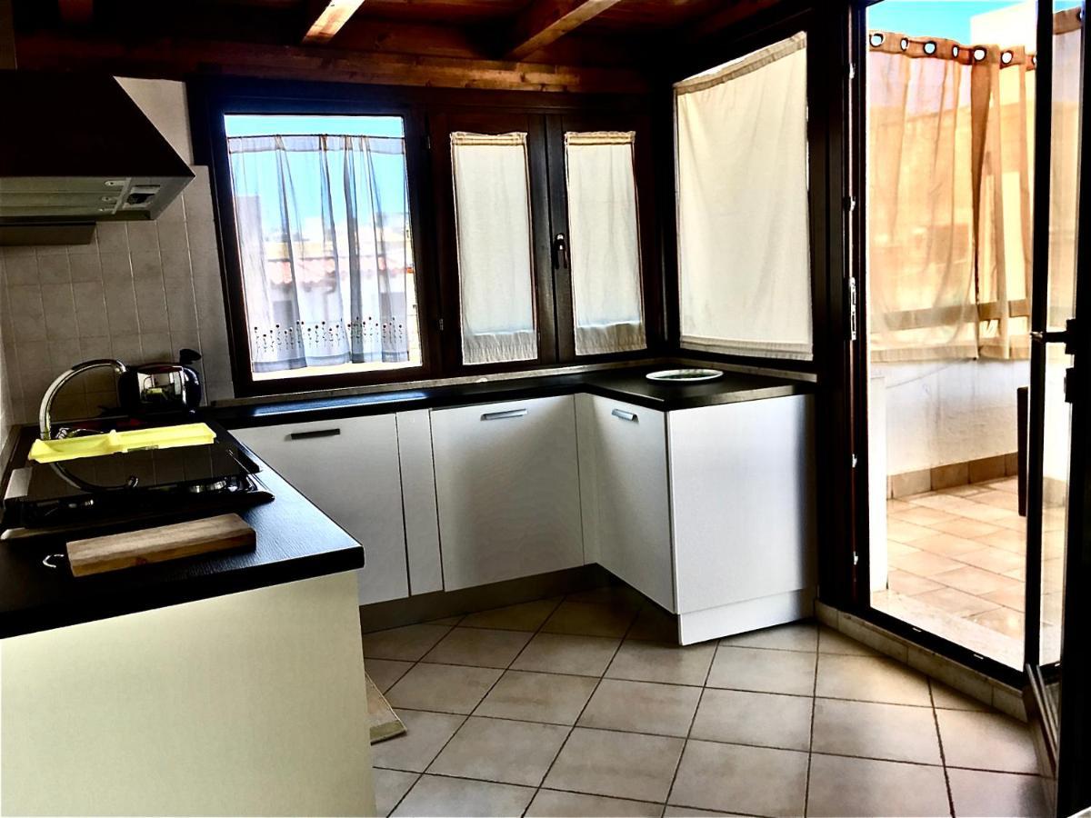 Ferienwohnung Mansarda Con Terrazzo Trapani Exterior foto